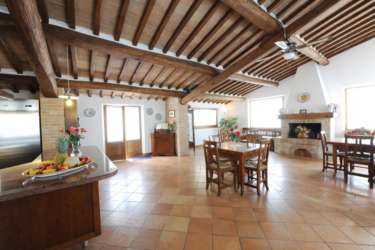 Casali Di Bibbiano Villa Buonconvento Buitenkant foto