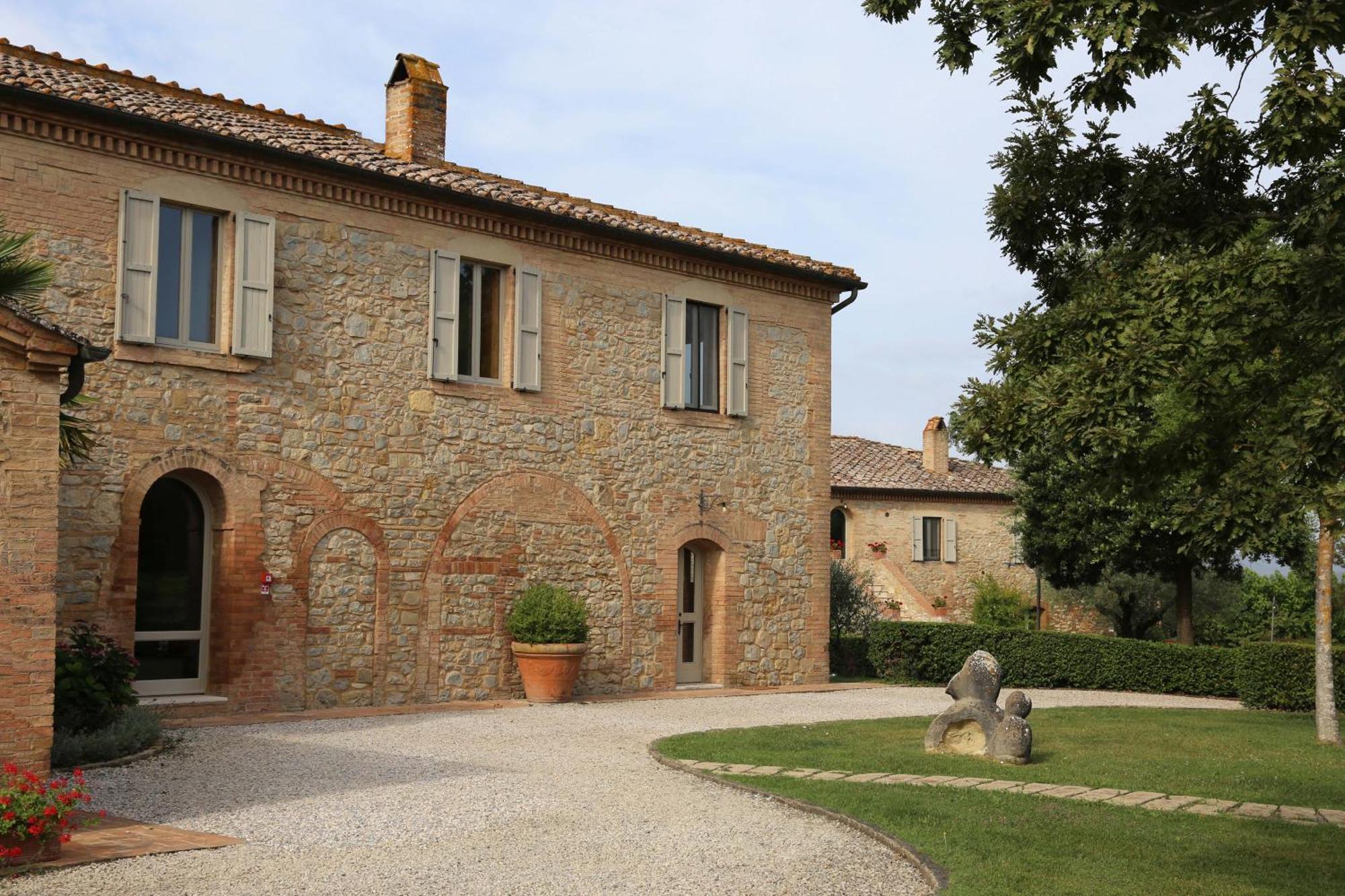 Casali Di Bibbiano Villa Buonconvento Buitenkant foto