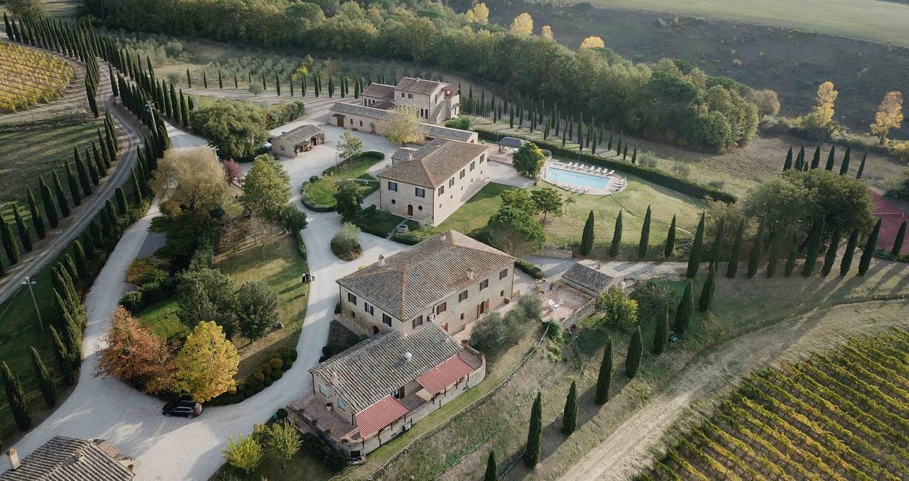 Casali Di Bibbiano Villa Buonconvento Buitenkant foto