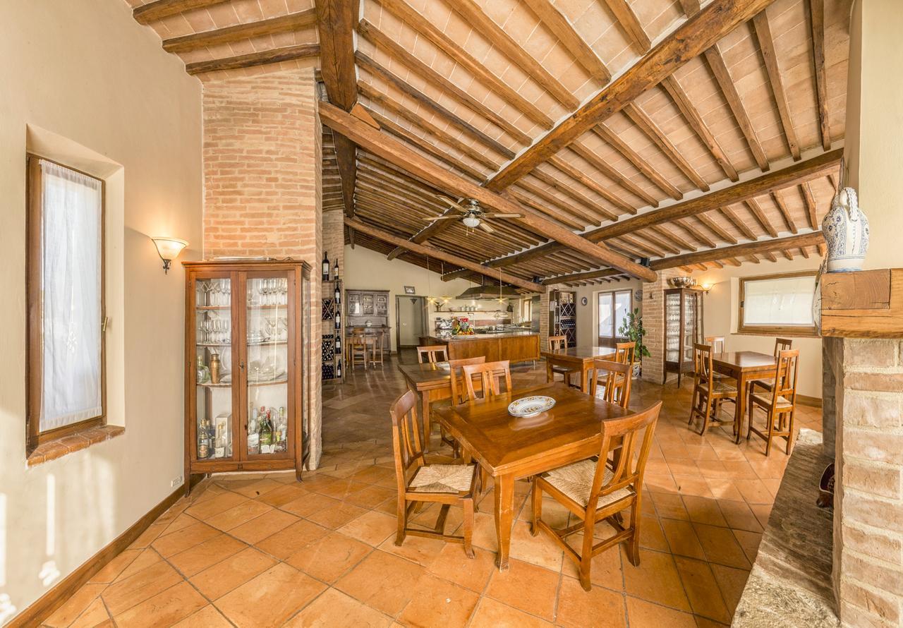Casali Di Bibbiano Villa Buonconvento Buitenkant foto