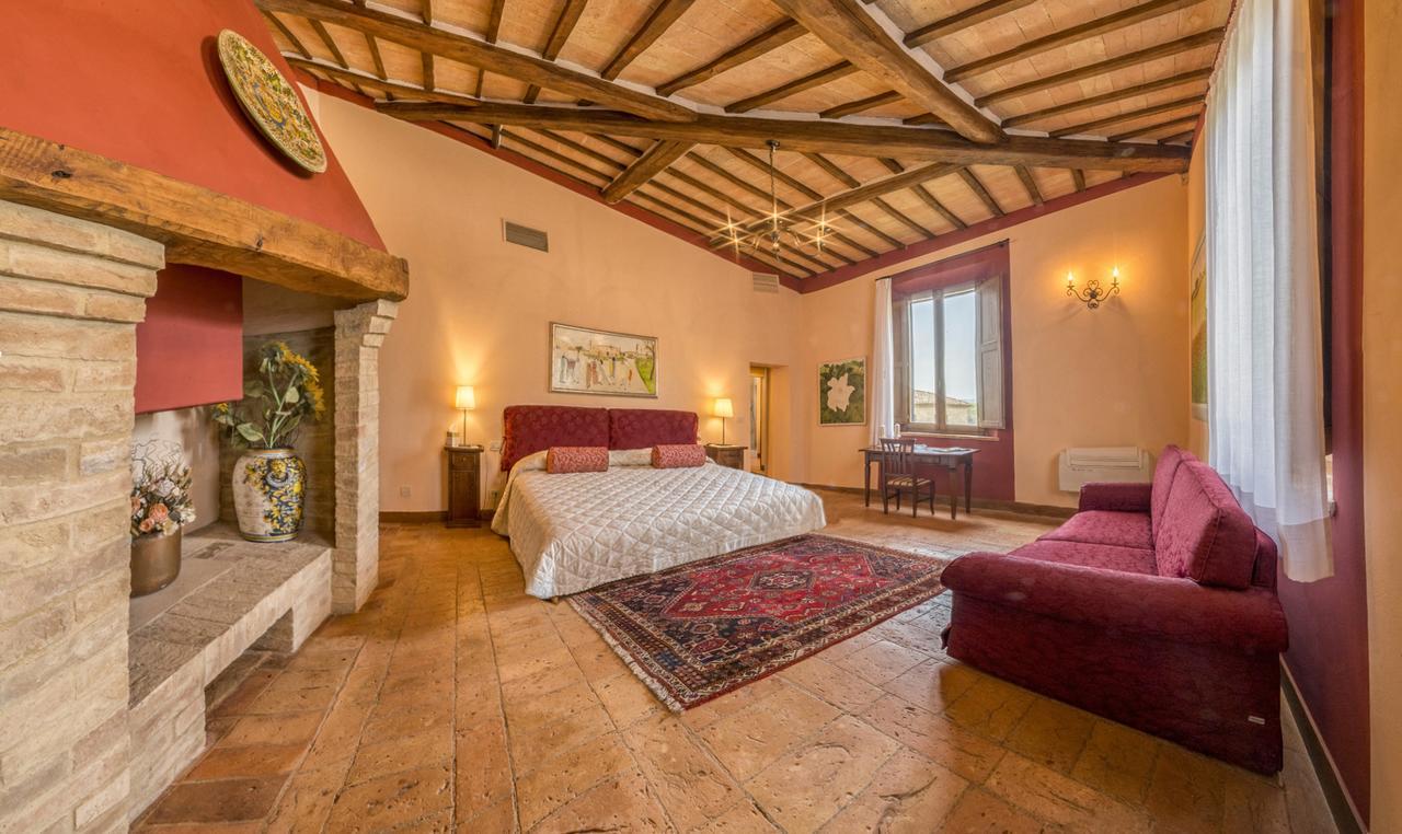 Casali Di Bibbiano Villa Buonconvento Buitenkant foto