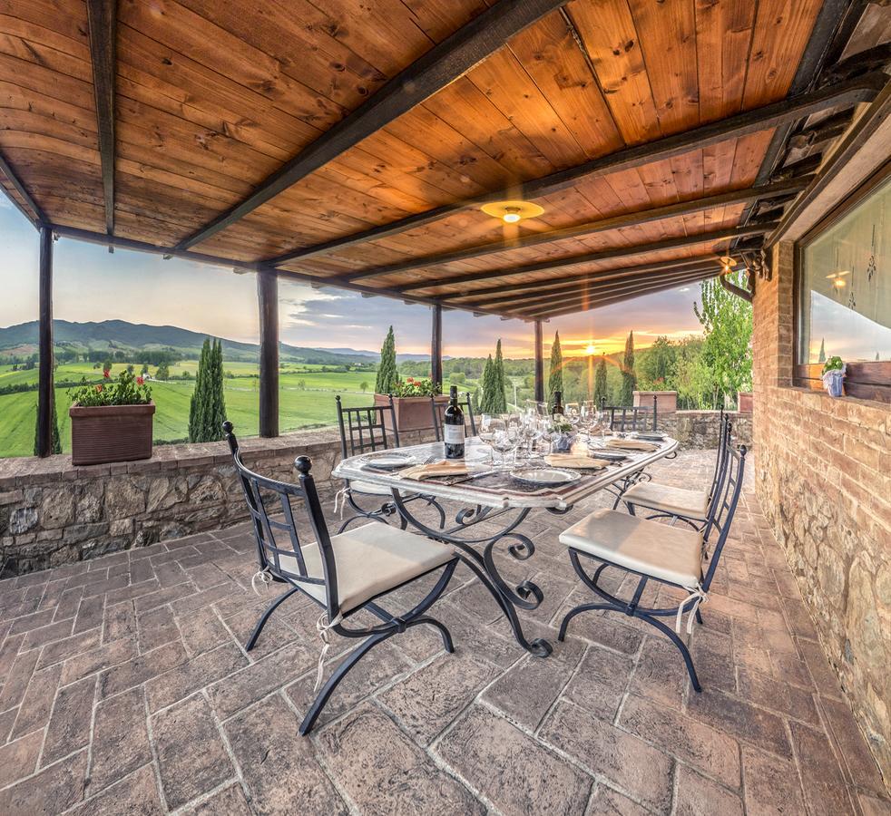 Casali Di Bibbiano Villa Buonconvento Buitenkant foto